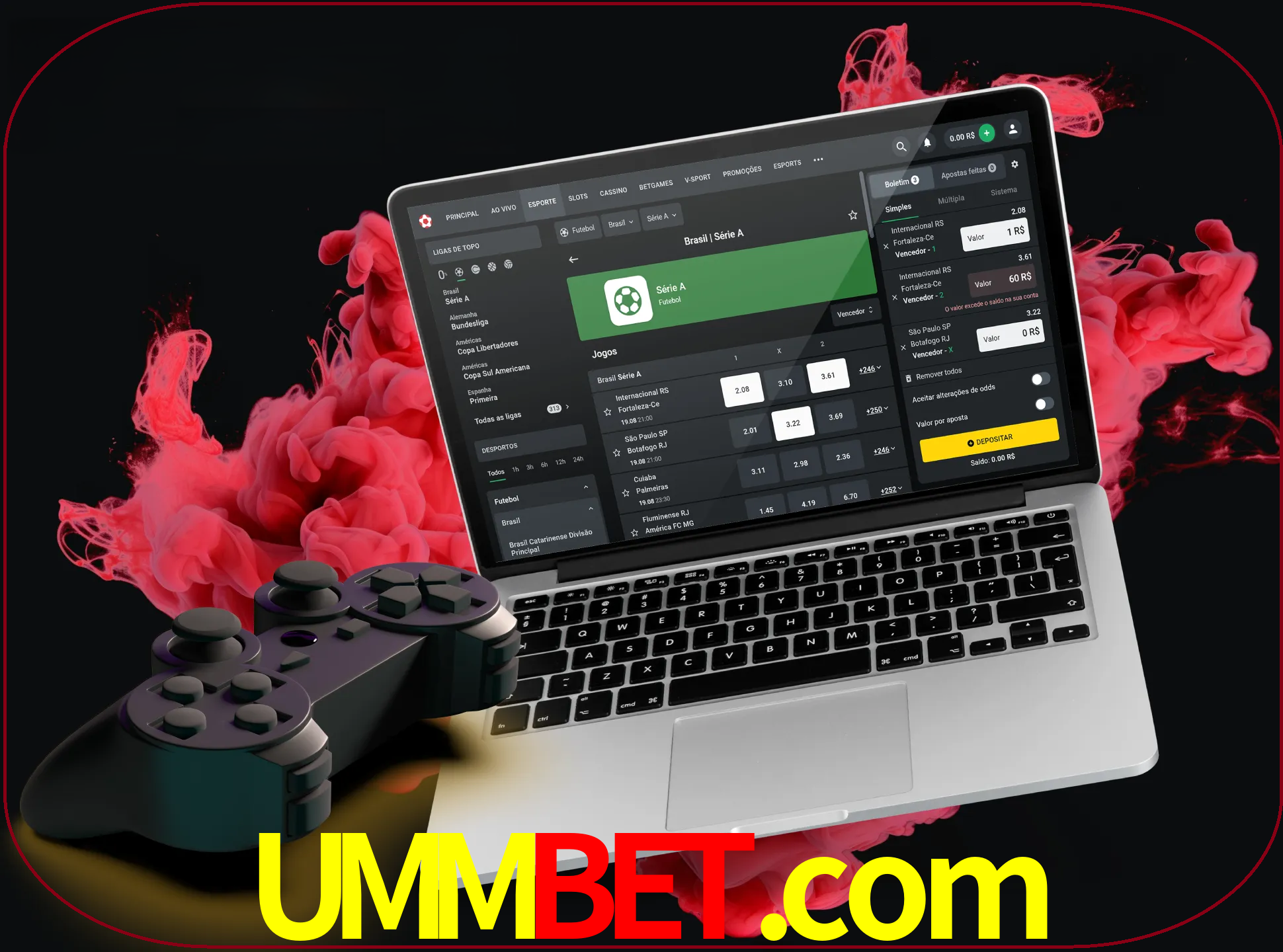 Visite a secção especial de jogos de vídeo em ummbet para descobrir em que jogos pode apostar e ganhar muito dinheiro.